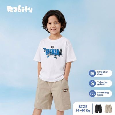   Quần short kaki lưng chun bé trai Rabity 932.900