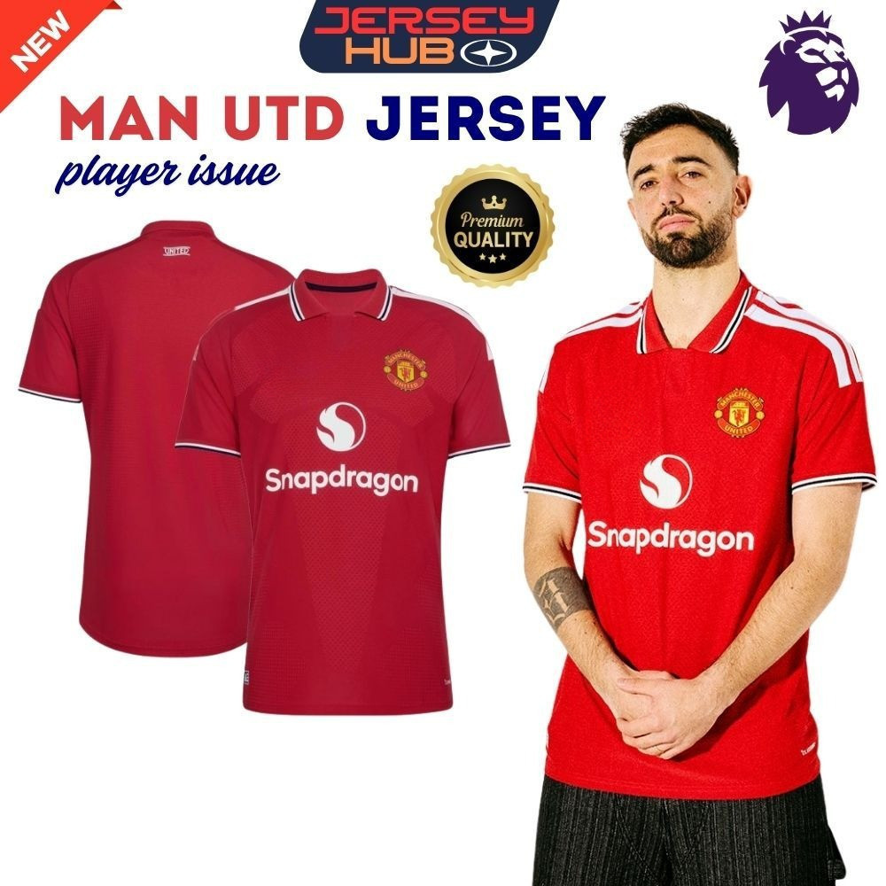 Manchester United Jersi 2026-27 Người hâm mộ phát hành chính thức sân khách Man Utd Jersi MU Menyu E
