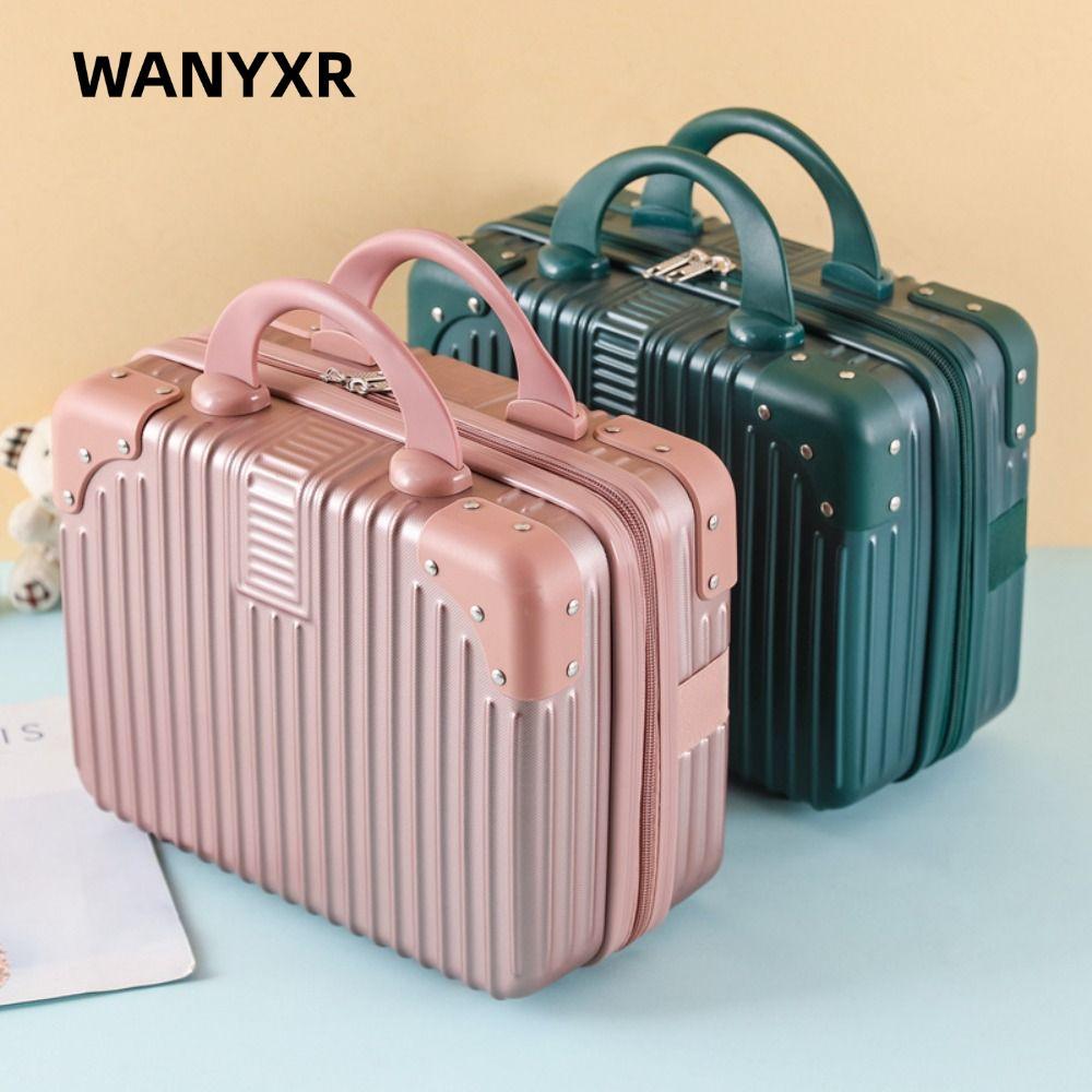 WANYXR Mini Vali Nam 14 Inch Hành Lý Trang Điểm Chuyến Đi Ngắn