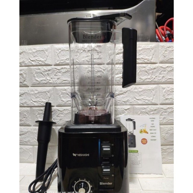 🔥🔥 MÁY XAY SINH TỐ CÔNG NGHIỆP HISHASHI BLENDER HJL 2560R