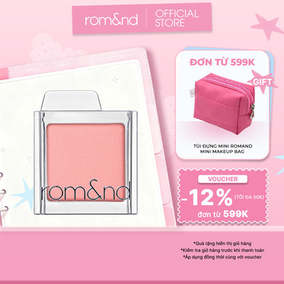 [Rom&nd] Bảng phấn mắt mini Romand Slide In Single