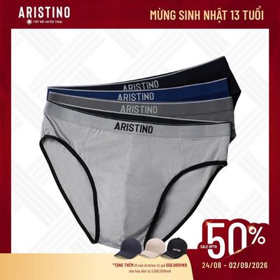 Quần lót nam ARISTINO dáng brief với đường may tinh tế, mặt vải mềm mại - ABF1605
