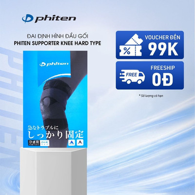 Đai Bảo Vệ Khớp Gối Loại Cứng Phiten Supporter Knee Hard Type