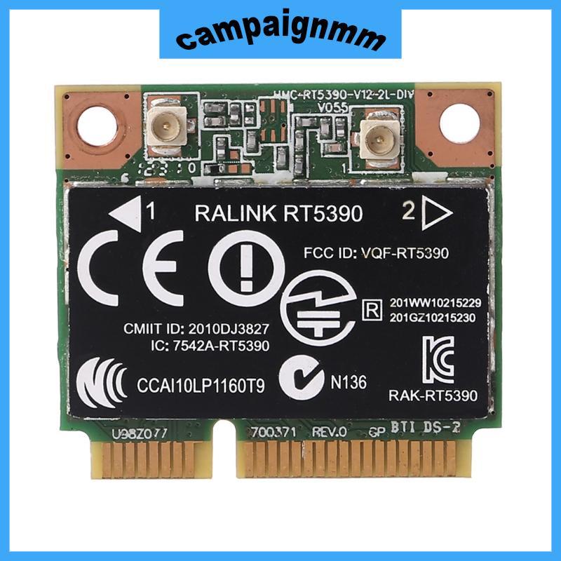 Camp RT5390 Half Mini PCIe Wlan Card SPS 670691-001 cho RaLink HP436 CQ45 SP