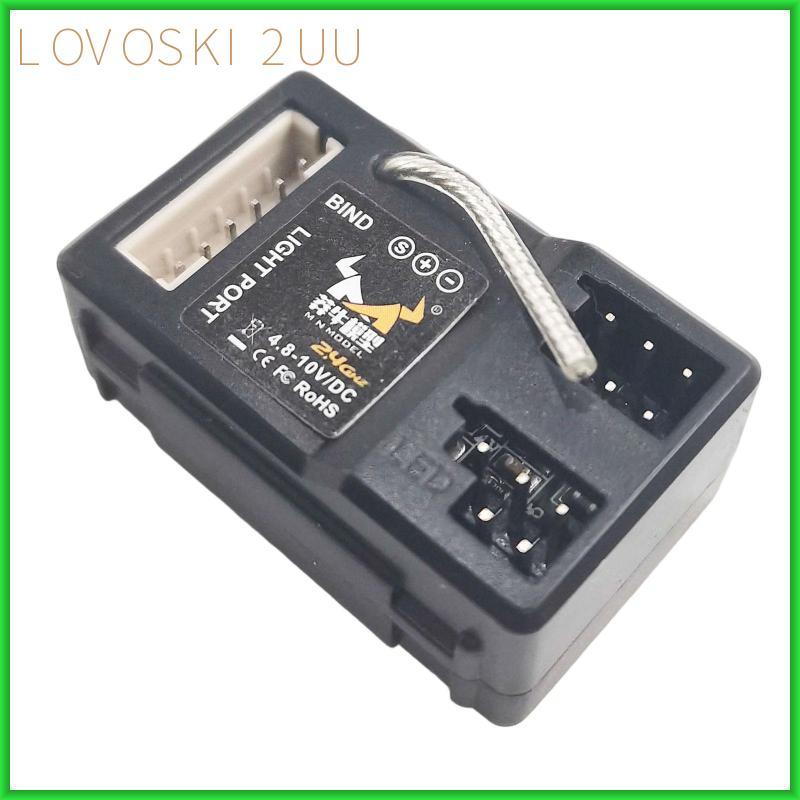 Bộ thu RC Hệ thống điều khiển từ xa Phụ kiện 2CH cho xe RC 1 / 12 MN128
