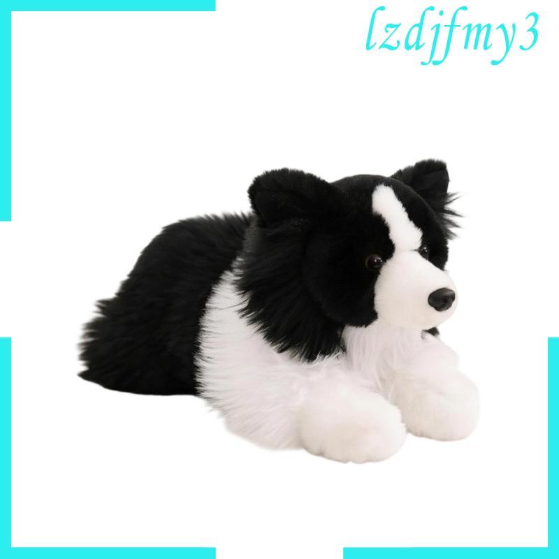 Cudly Border Collie Thú Nhồi Bông Hugtable Border Collie Thú Nhồi Bông Đồ Chơi Mờ Mềm Mại Cho Trẻ Tậ