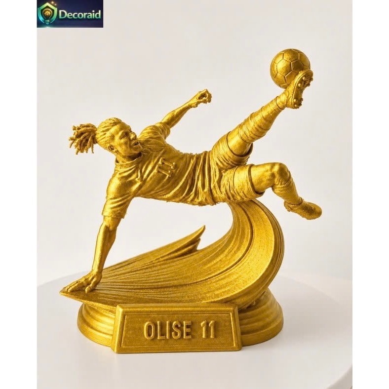 Mô hình cầu thủ Olise decor cao cấp-Decoraid