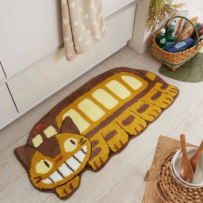 Totoro Cartoon Floor Mat Bathroom Bathroom Absorbent Domestic Toilet Non-Slip Door Mat MDPE