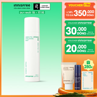 Xịt khoáng dưỡng ẩm từ trà xanh đảo Jeju INNISFREE Green Tea Mist 150ml