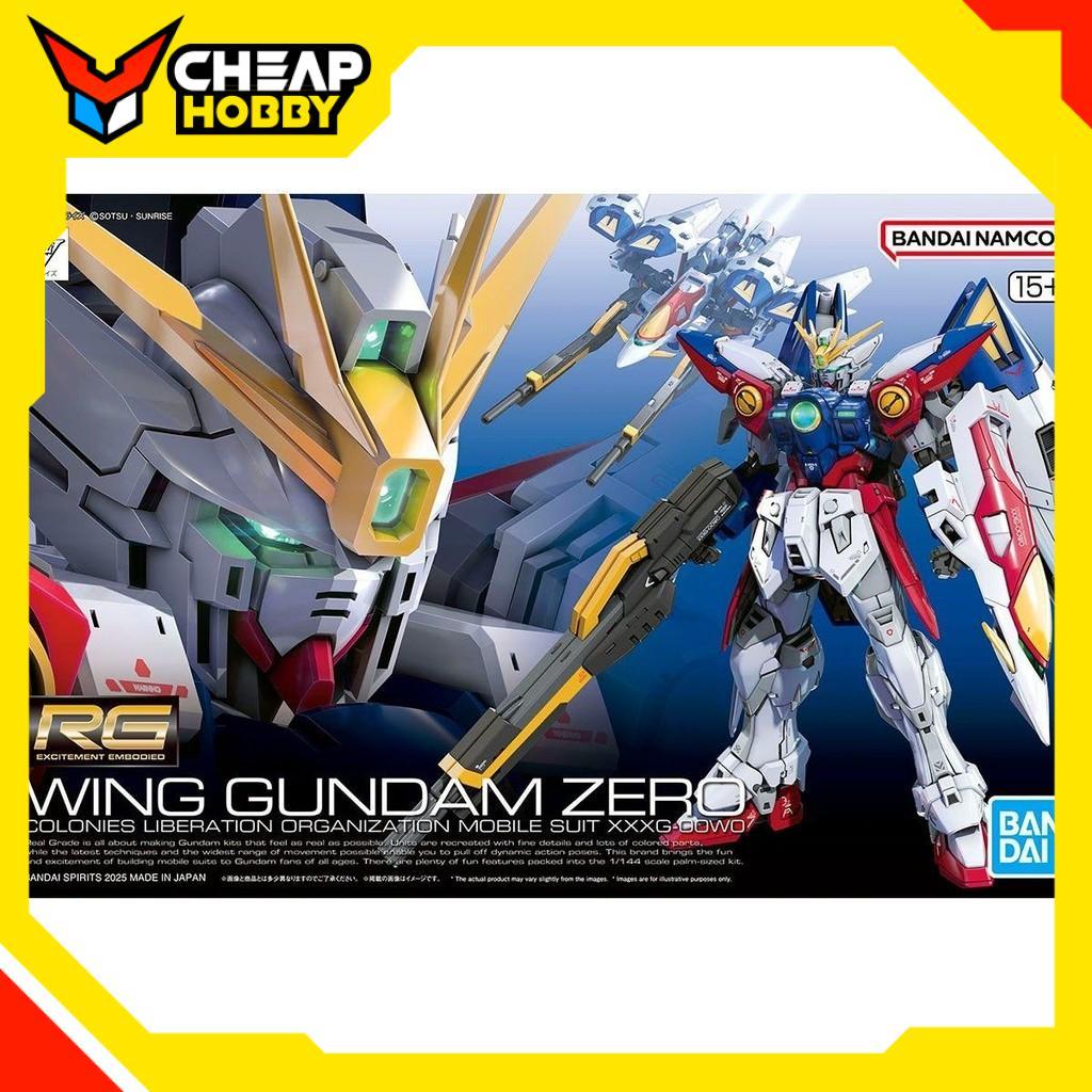 Mô Hình Lắp Ráp Gundam RG 1/144 WING GUNDAM ZERO của Bandai Nhật Bản