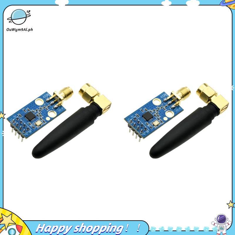[ouwym9al] Mô-đun không dây CC1101 với Mô-đun thu phát không dây giao diện SMA để tăng cường tín hiệ