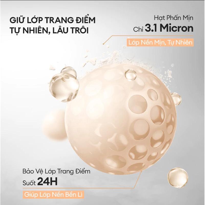 Ảnh 4 của Phấn phủ COLORKEY Matte Brighten dạng bột, lâu trôi, trang điểm tự nhiên, kiểm soát dầu 8g