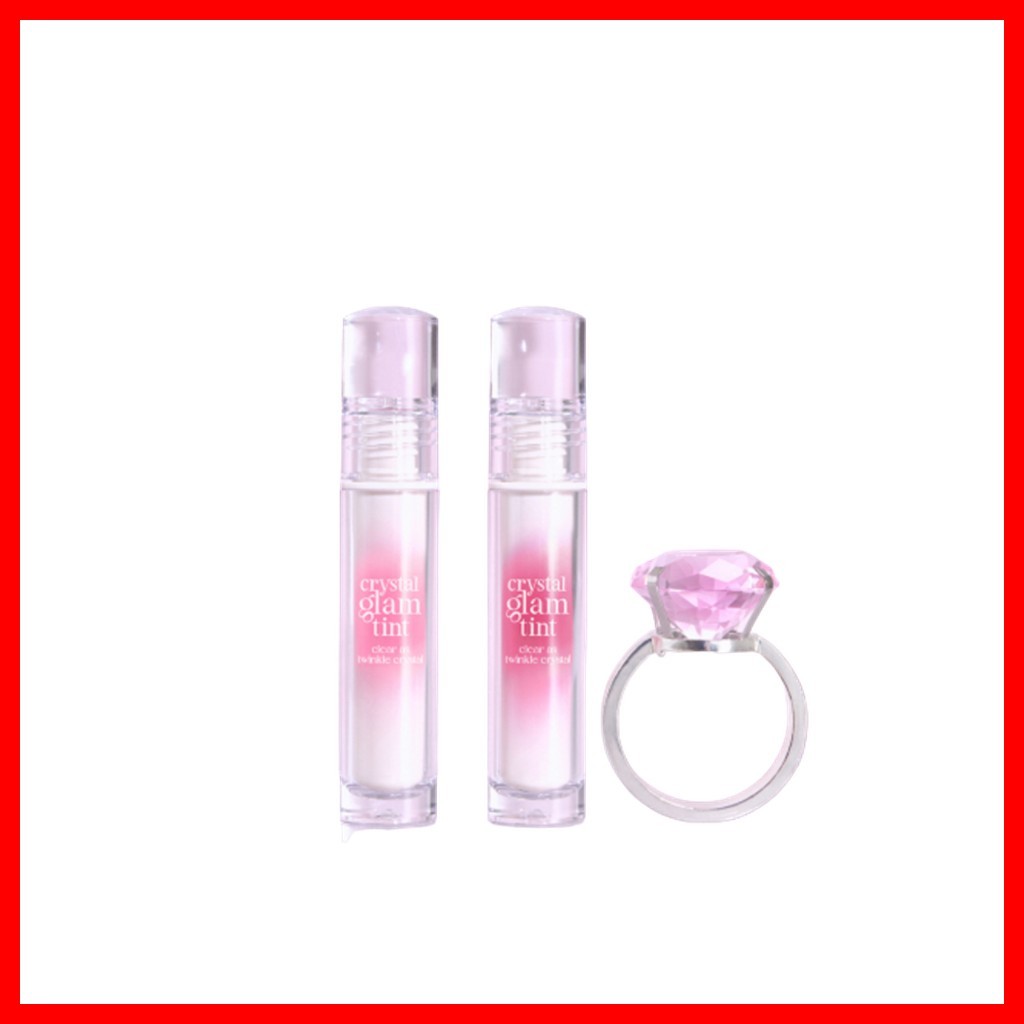 Clio Crystal Glam Tint Glow Lip Tint 4 màu