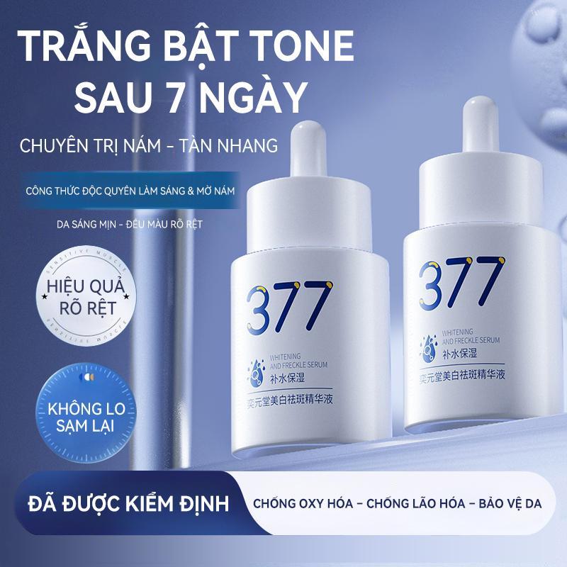 377 Serum huyết thanh thảo 30ml chuẩn hãng giúp làm sạch mụn trắng da