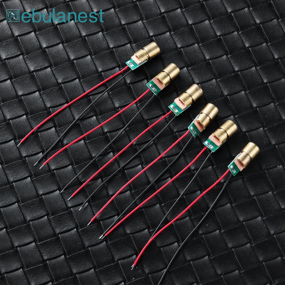 NEBULANEST 1 / 3 / 5 / 10pc Điốt Laser 5 triệu watt Mô-đun Diode Chấm Đỏ