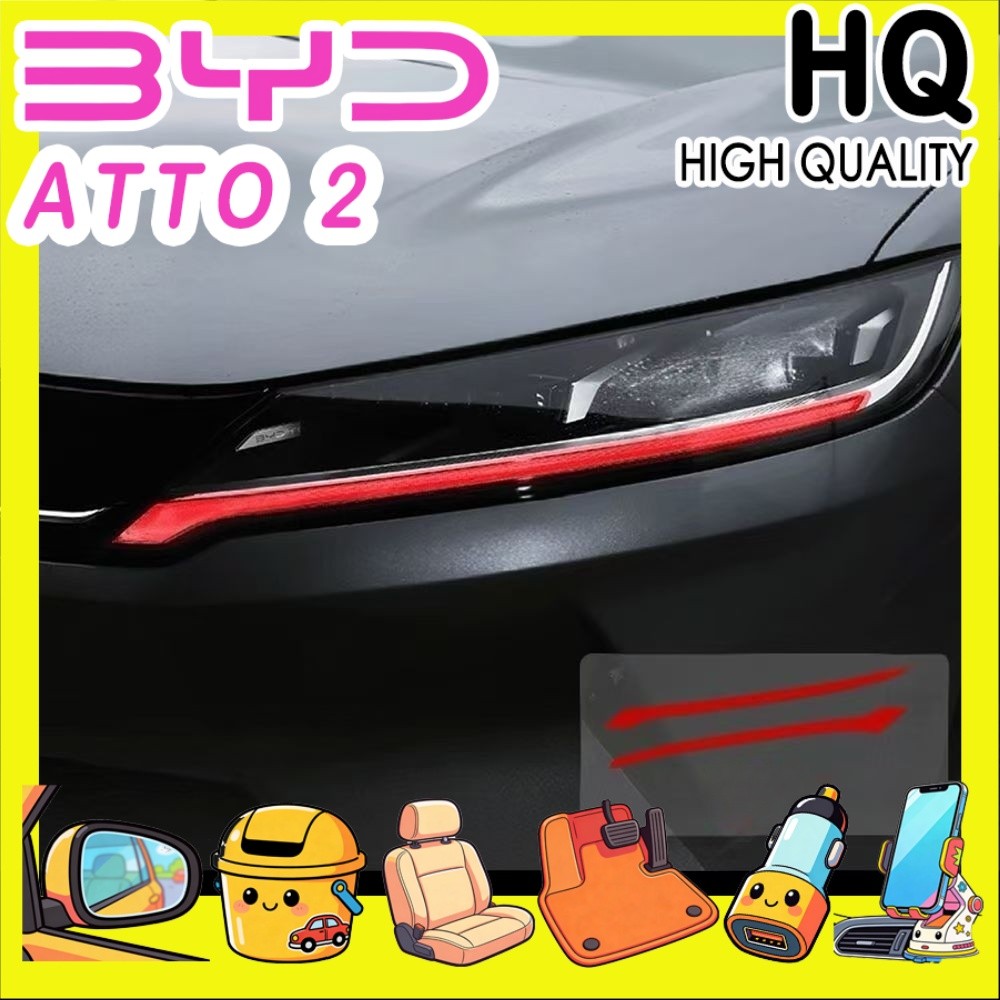 [SẴN SÀNG] BYD ATTO 2 Đèn chạy ban ngày Bộ phim thay đổi màu sắc BYD ATTO 2 Nhãn dán đèn pha mặt trư