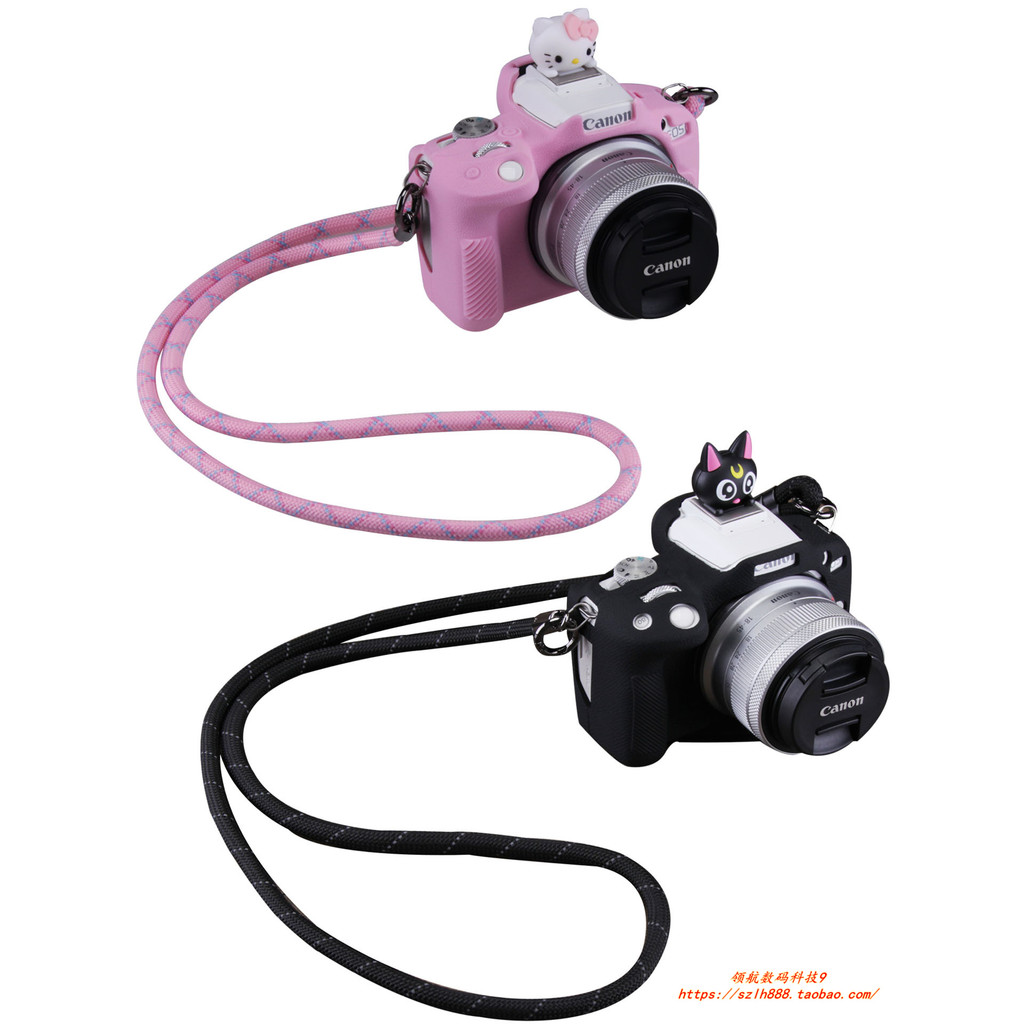 Thích hợp cho hộp bảo vệ Canon E0S-R100 R50 R10 R8 Túi đựng máy ảnh Vỏ silicon Vỏ mềm chống trầy xướ
