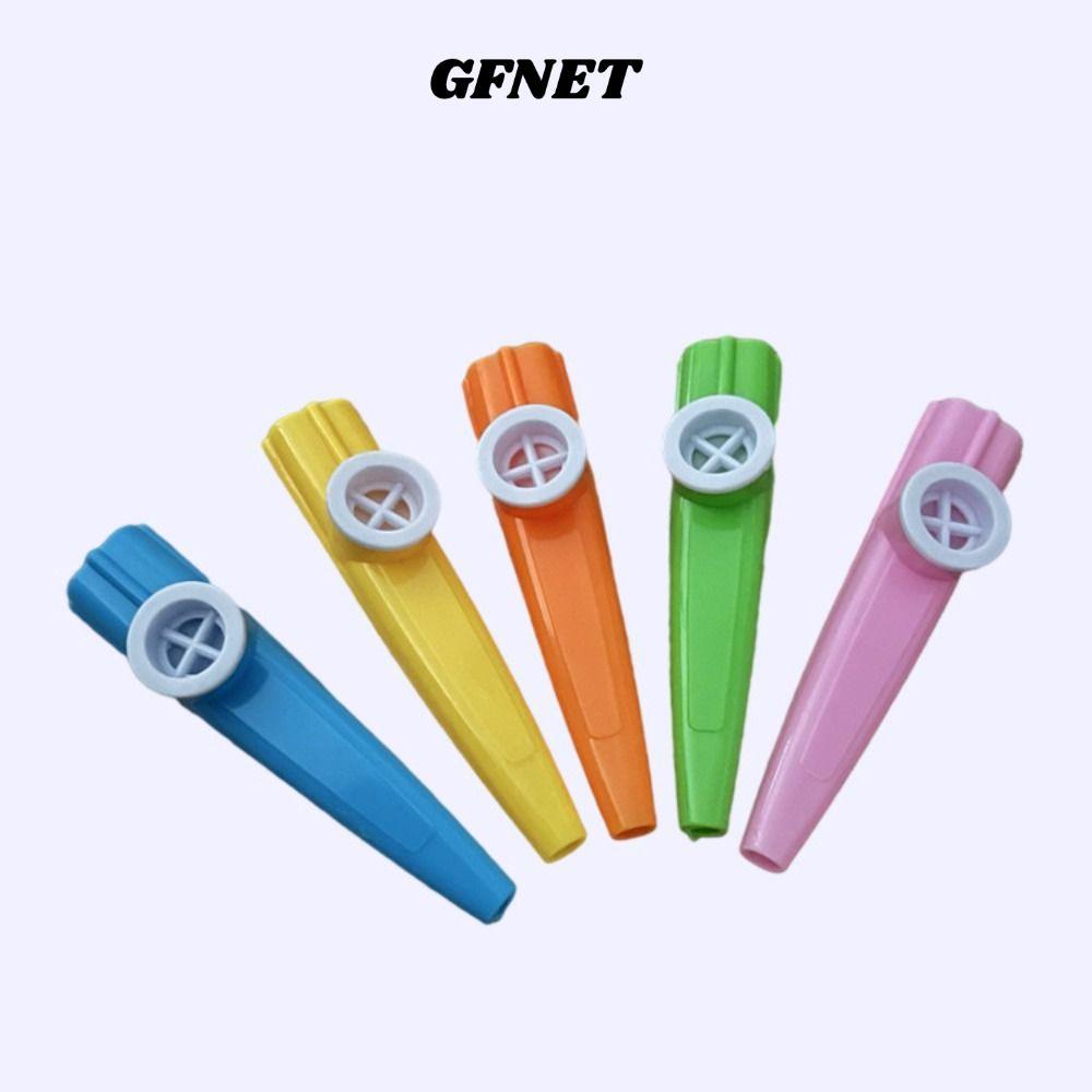 GFNET Kazoo, 1 / 5 / 10 Sáo Kazoo Nhựa, Chất Lượng Cao Anh Vui Nhộn Nhạc Cụ Trẻ Em