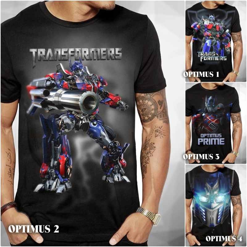 Transformers Optimus Prime Áo Thun Transformers Phim Áo Thun Autobot Decepticon Distro Áo Thun Người