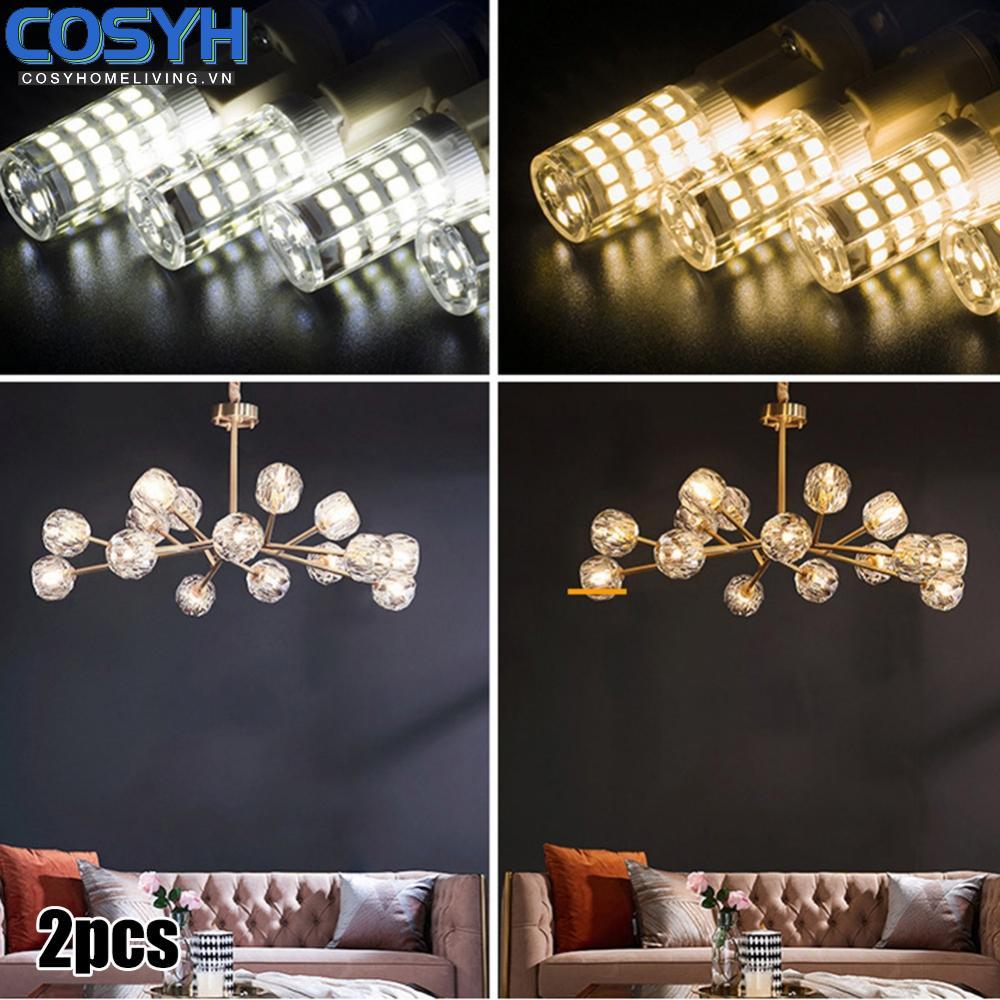 <cosyh>For G9 LED 7W Light Bulb Replacement Warm/Cool White 75 Beads Wide Voltage Range