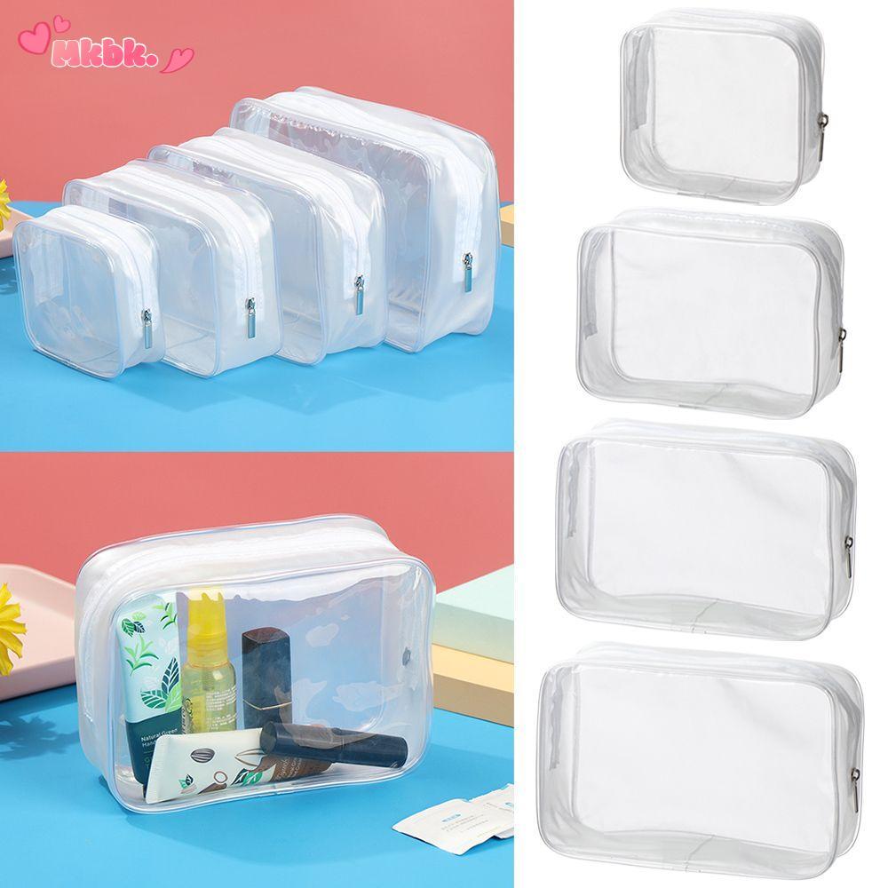 MKBK Travel Organizer Beauty Transparent Make Up Pouch Hộp đựng trang điểm