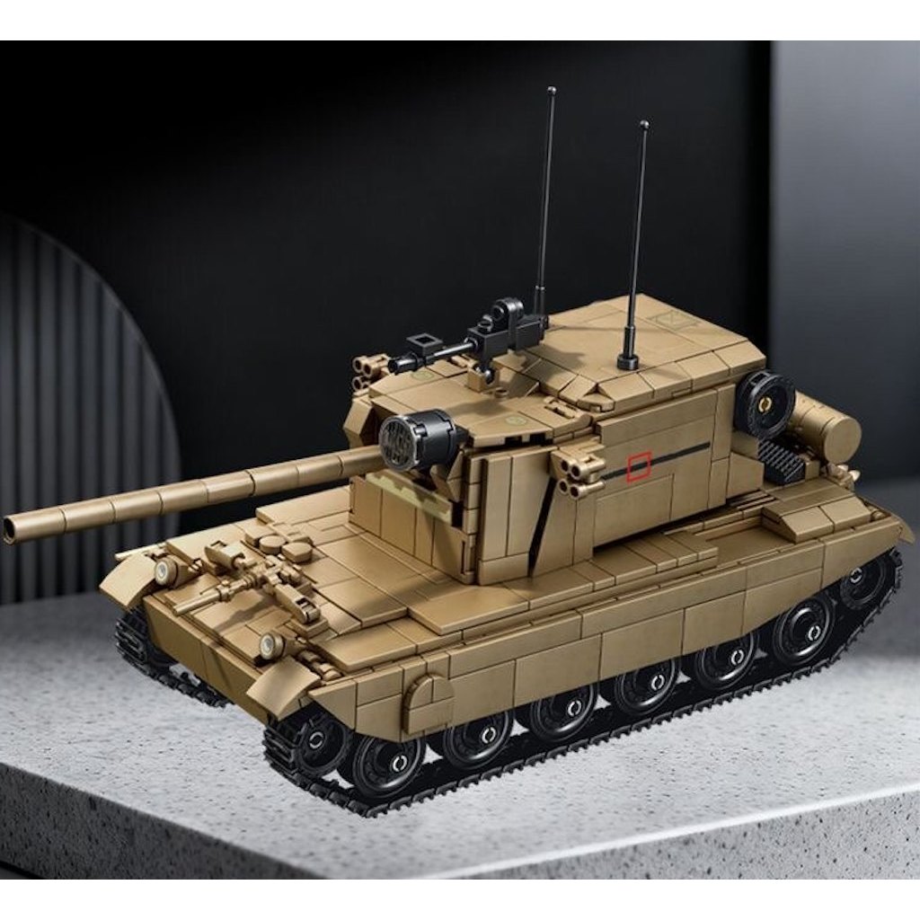 928 CÁI MOC FV4005 Xe Tăng Hình Mô Hình Đồ Chơi Khối Xây Dựng Gạch Quà Tặng Trẻ Em Bộ Mới