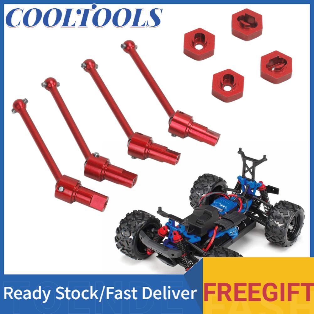 coo VGEBY RC Car Front Rear Drive Shaft Hợp kim nhôm Driveshaft CVD cho Latrax Axle Teton 1/18 Bộ ph