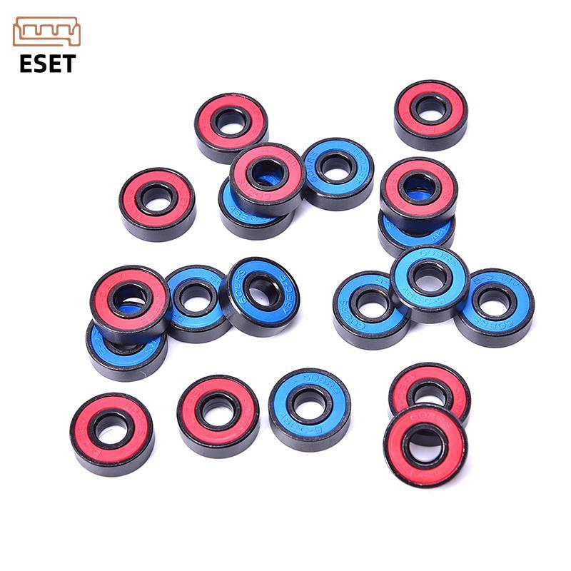 MỚI 10 Cái / bộ 608 2RS Vòng bi kín bằng thép rãnh sâu 608RS 608-2RS HH