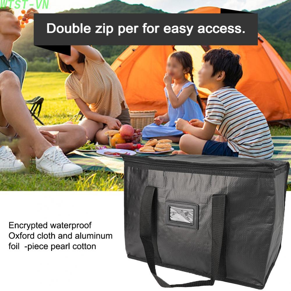 Meal Delivery Bag Double Zip High Quality Waterproof Food Delivery Bag Pizza Bag