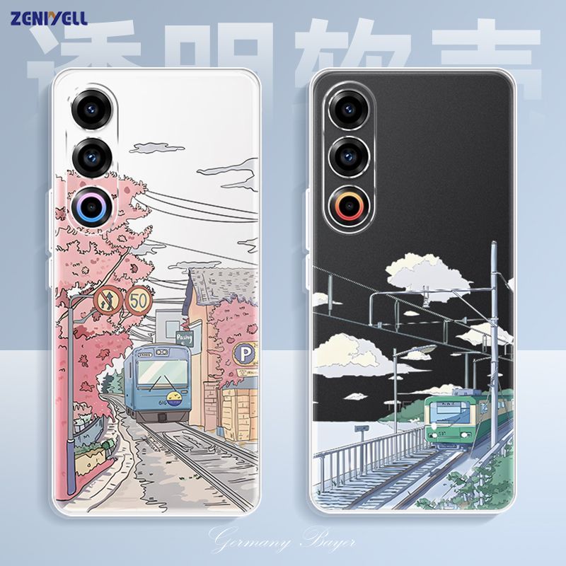 Dành cho vỏ điện thoại Meizu 21 Meizu 21 Pro Vỏ bảo vệ Meizu 21 Note Vỏ mềm trong suốt cạnh cong cá 