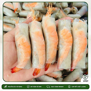 Chả Ram Tôm Đất Đặc Sản Bình Định VITOT Thơm Ngon Giòn Rụm, Ngọt Vị Tôm Thịt