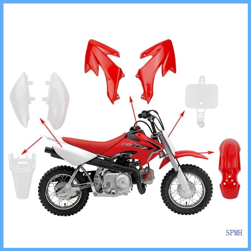 Super Plastic Fender Body Fairing cho CRF50 XR50 2021 Năm Dirt Bike
