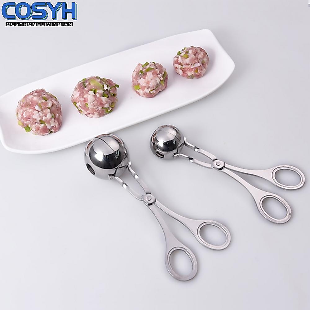 <cosyh>Efficient Meatball Maker Scoop with Two Sizes for Perfect Meal Preparation