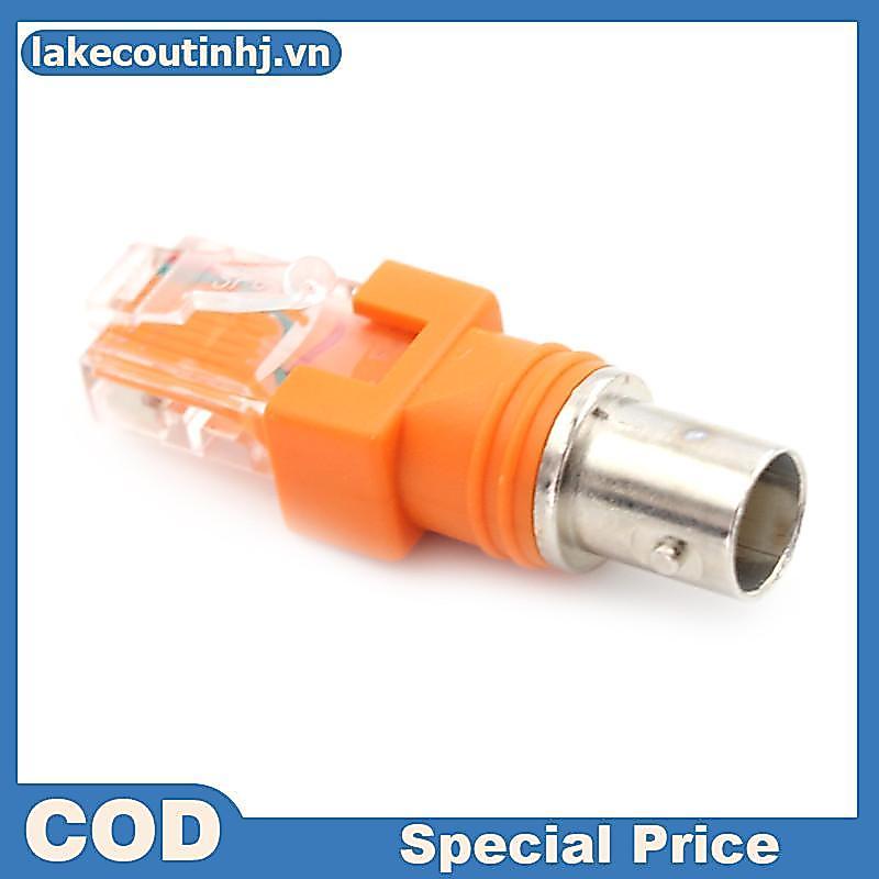 Bộ chuyển đổi khớp nối đồng trục Lu BNC Female sang RJ45 Male RJ45 sang RF Connector tinhj
