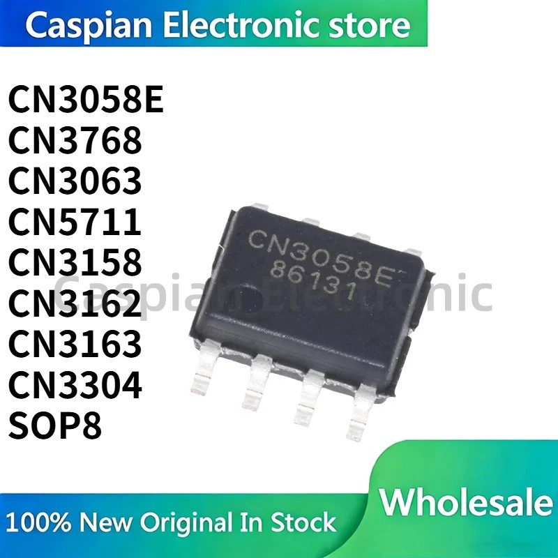 5 CÁI CN30058E CN3768 CN3063 CN5711 CN3158 CN3162 CN3163 CN3304 SOP8 chip quản lý pin Còn hàng Bán b