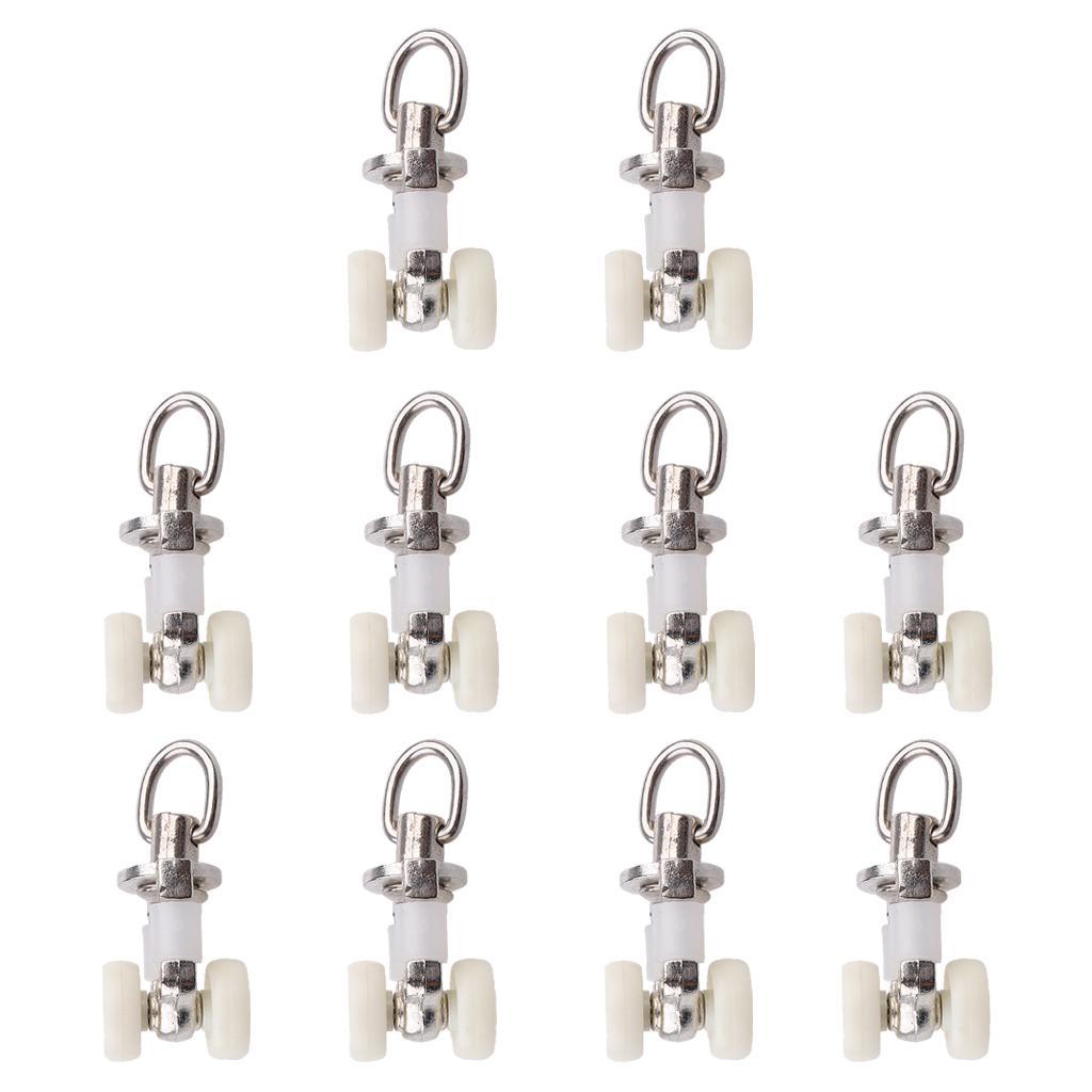 10 Chiếc Rèm Cửa Sổ Theo Dõi Glider, Rèm Tắm Đường Sắt Glider Cho Ban Công