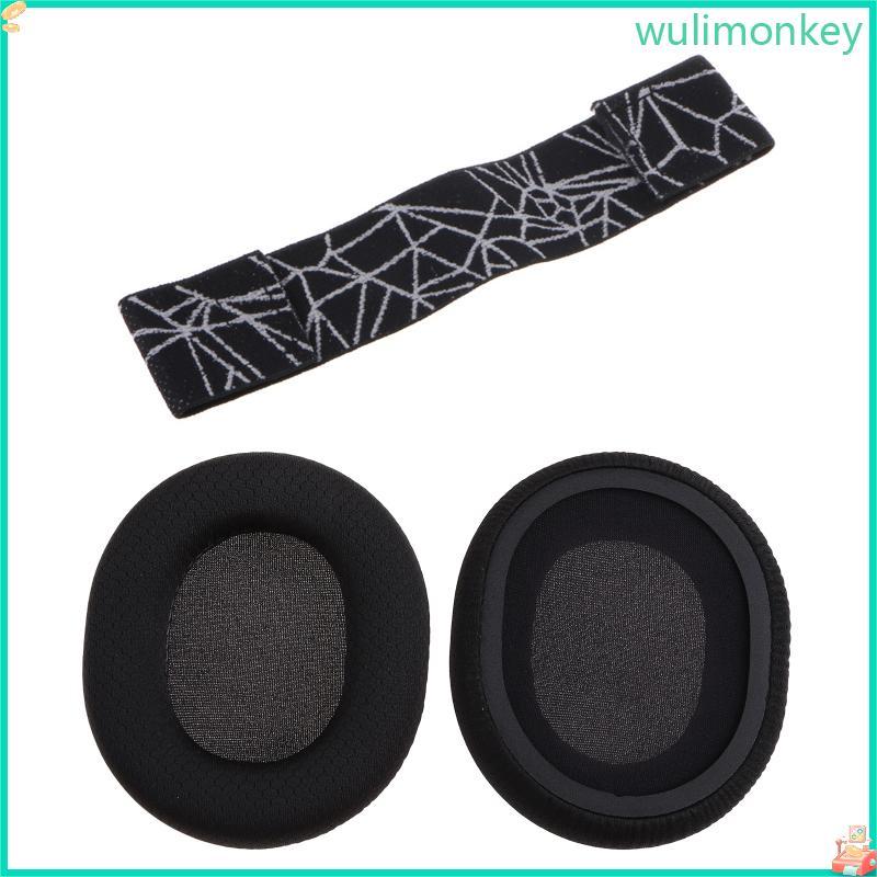 WU Ear Cushion Pad Cover Ear Pads Cups cho Head Beam cho Arctis 3 5 7