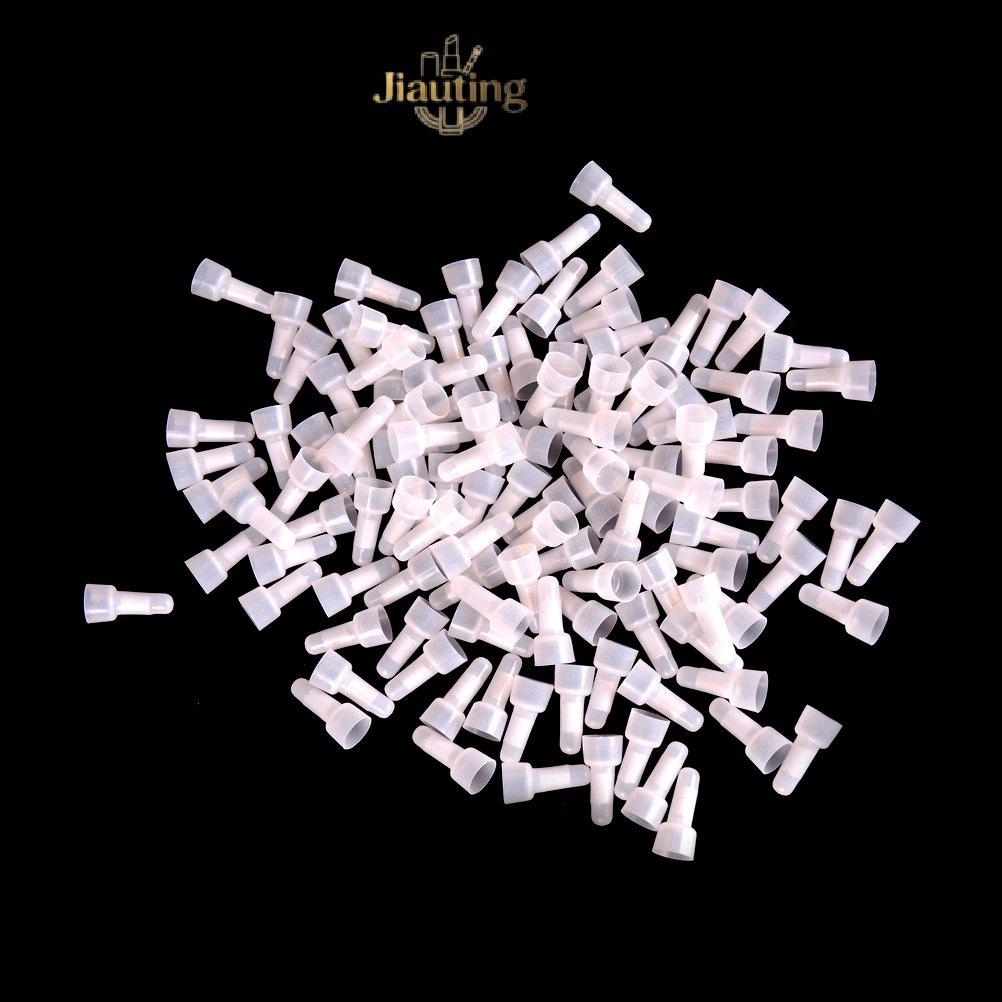 Jiauting 100 Chiếc Đóng Đầu Uốn Mũ Dây Điện Thiết Bị Đầu Cuối Nắp Kết Nối AWG 16-14 Jiauting