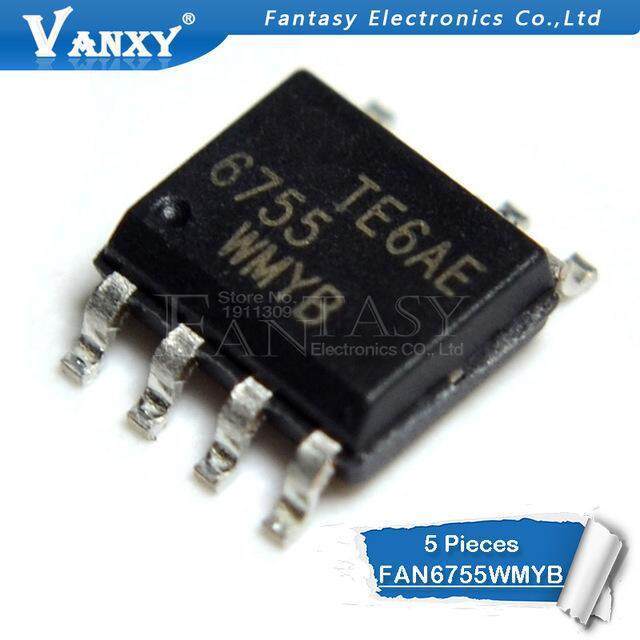 5 chiếc FAN6755WMY SOP-7 FAN6755WMYB FAN6755 SOP7 6755 SOP FAN6755WM FAN6755UWMY FAN6755U SMD IC mới
