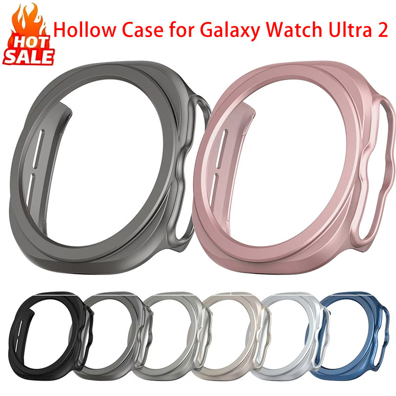 Ốp PC Cứng Rỗng Tương Thích Cho Samsung Galaxy Watch Ultra 2 2026 Ốp Lưng (Không Phim) Vỏ Bảo Vệ Ốp 