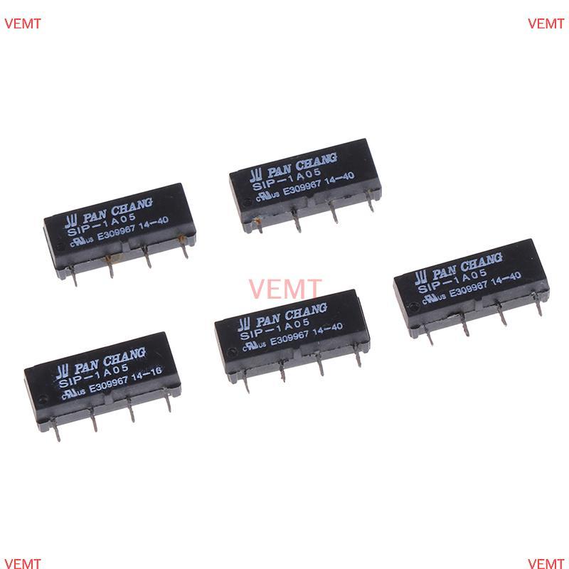 [VG] 5 Cái 4pin 5v rơle sip-1a05 sậy chuyển đổi rơle cho chảo chang rơle MỚI