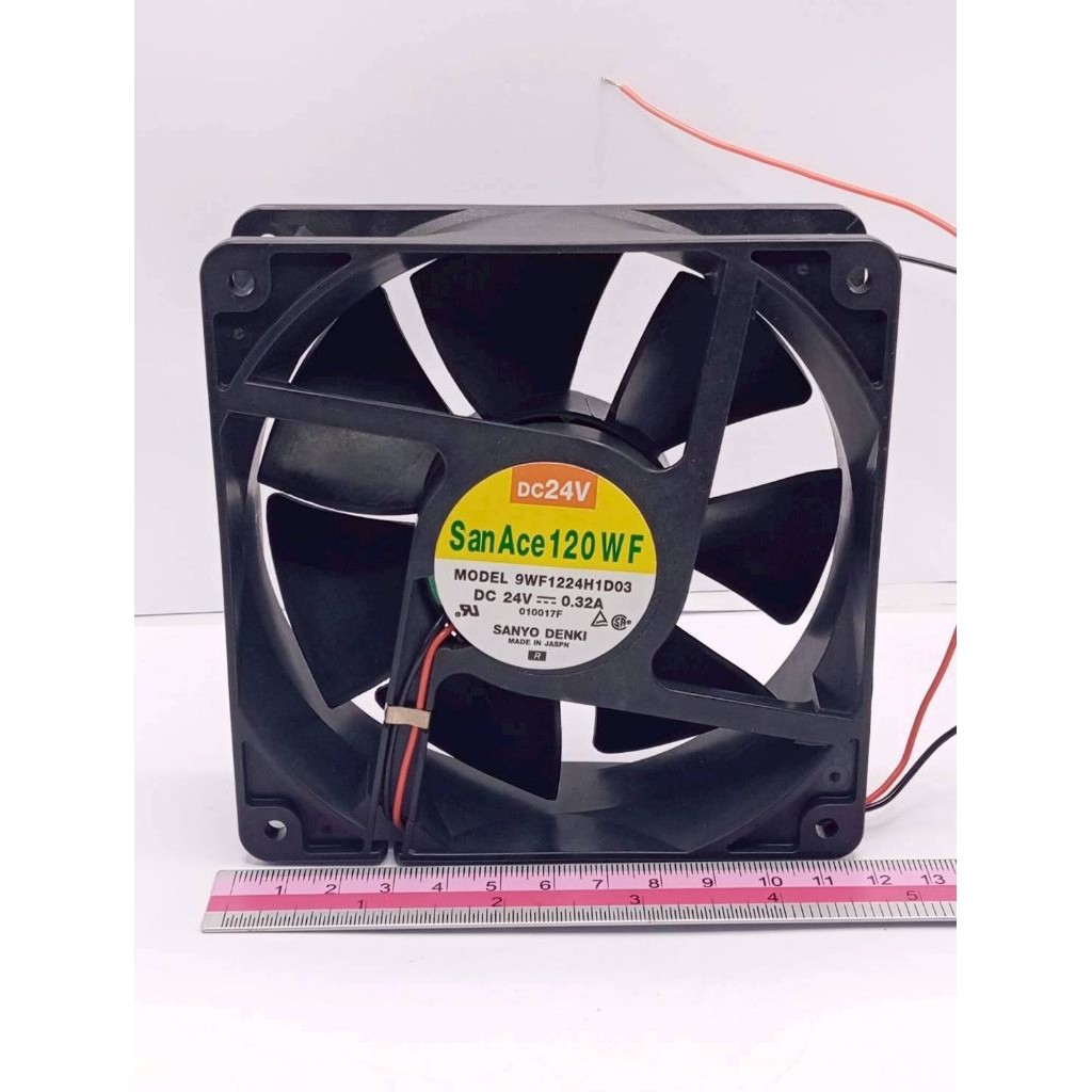 Quạt làm mát 4 "24V 120 * 120 Sanyo Denki Model San Ace 120 WF (Sub-Model 9WF1224H1D03) Điện áp: 24V