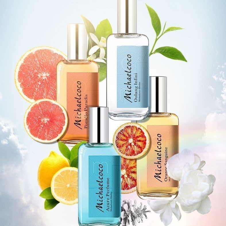 Mike Cocoa Cologne Citrus Perfume Akatsuma Orange Light Promise Oolong Hương bưởi Azure Fresh Natura