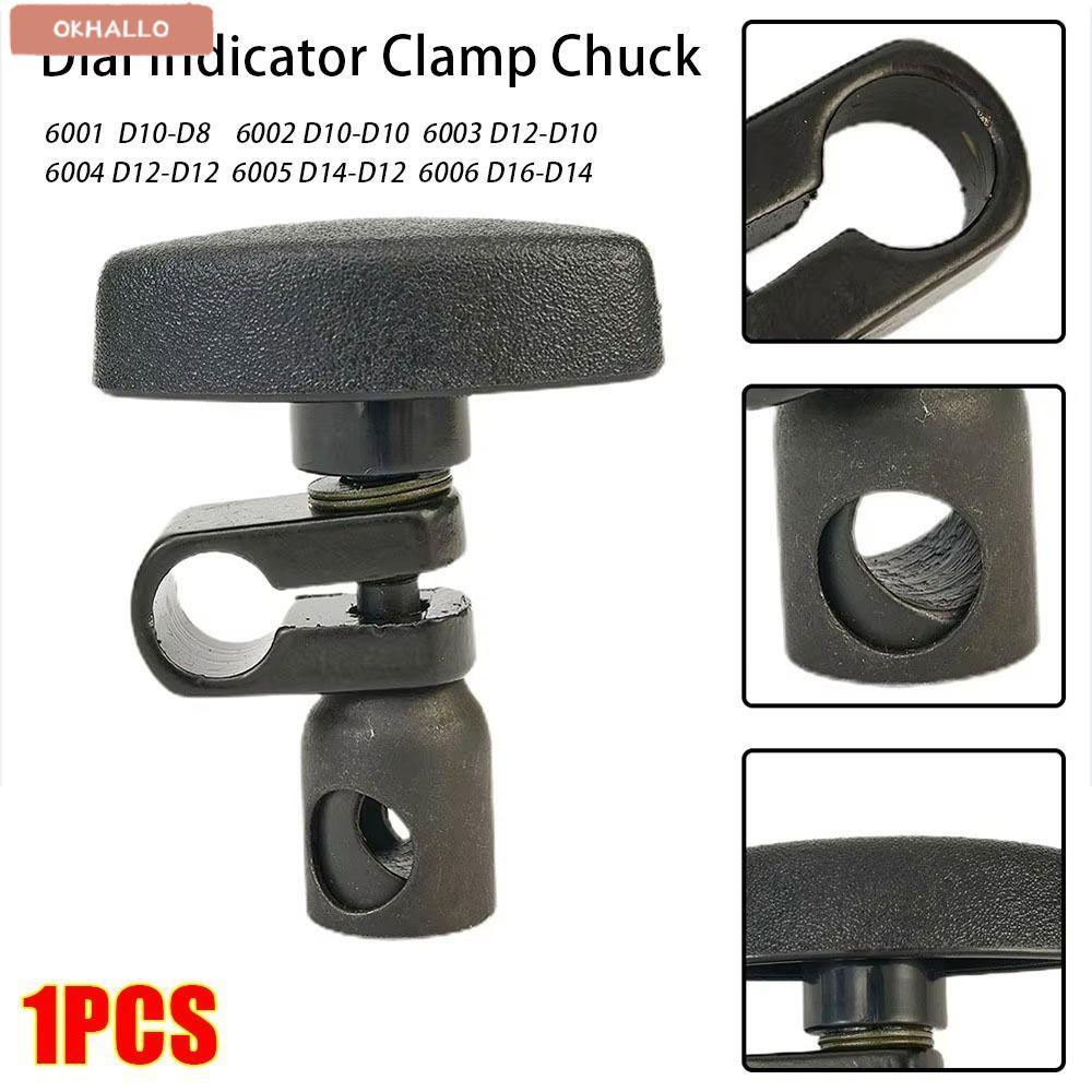 OKHALLO 1 Cái Kẹp Chỉ Báo Mặt Số Chuck, D16-D14 D14-D20 Cho Đồng Hồ Magnetlc Đứng Đồng Hồ Đo Chiều C