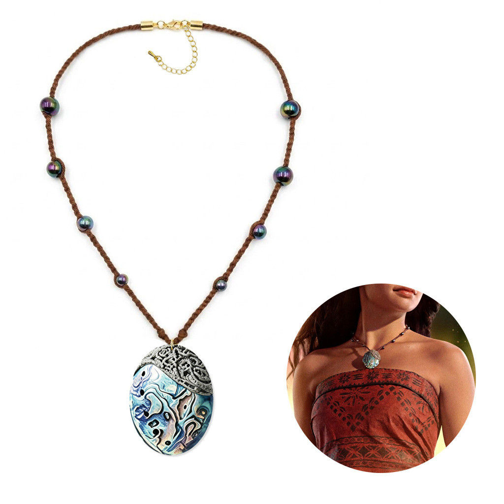 2026 moana moana moana moana Phiên bản trực tiếp Vòng cổ Đạo cụ cosplay [cxQ]