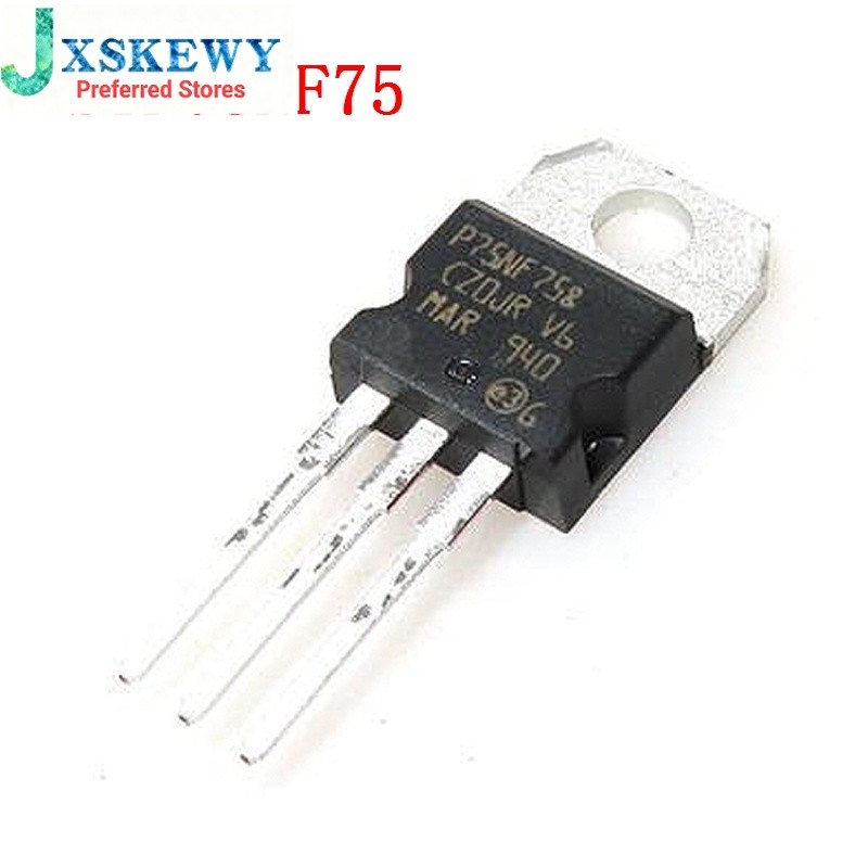 10 CÁI STP75NF75 P75NF75 TO-220 TO220 75NF75 MOS FE mới nguyên bản