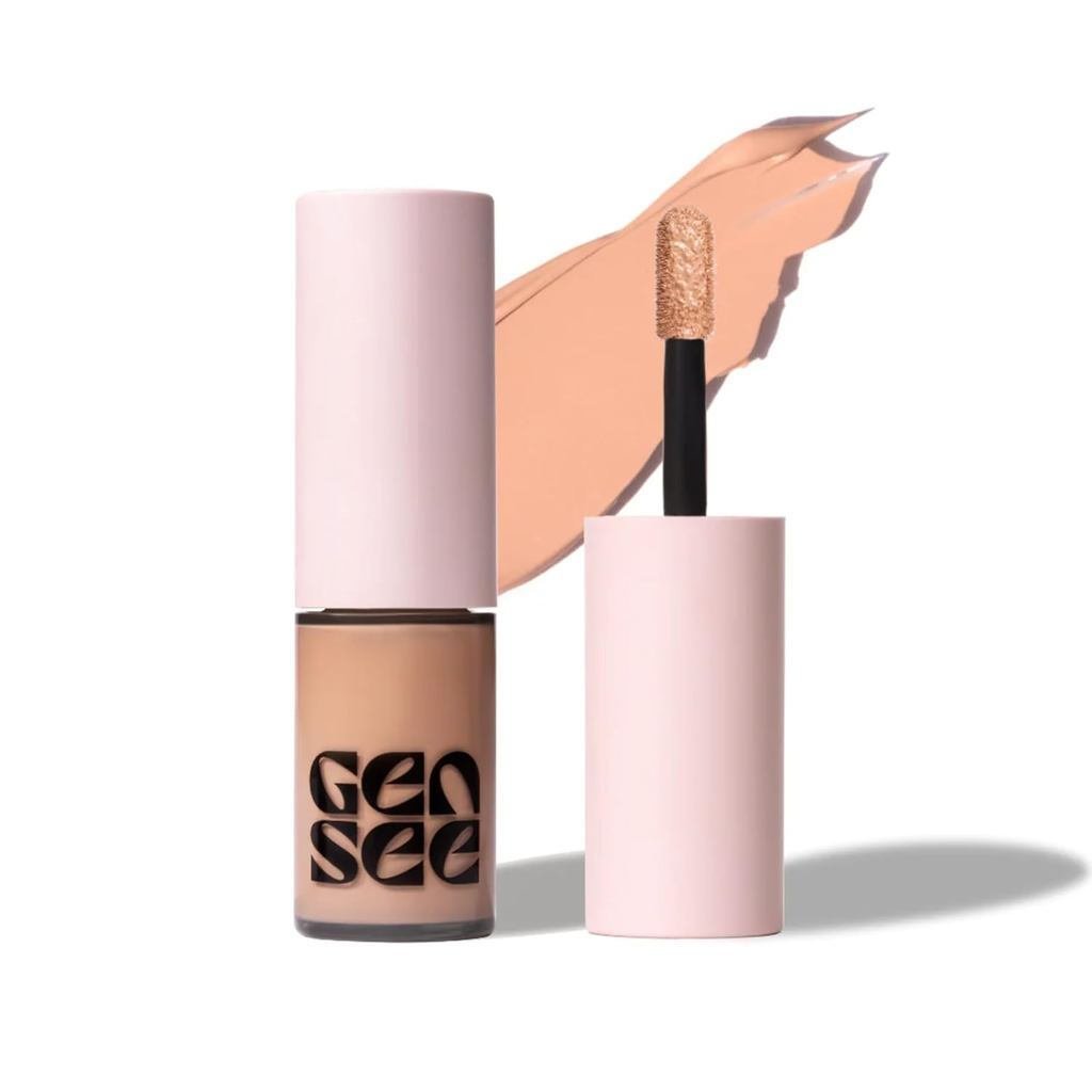 GEN SEE Mixed Media Matte Liquid Eyeshadow, Linen – Màu mắt mờ lâu trôi không trọng lượng, Trang điể