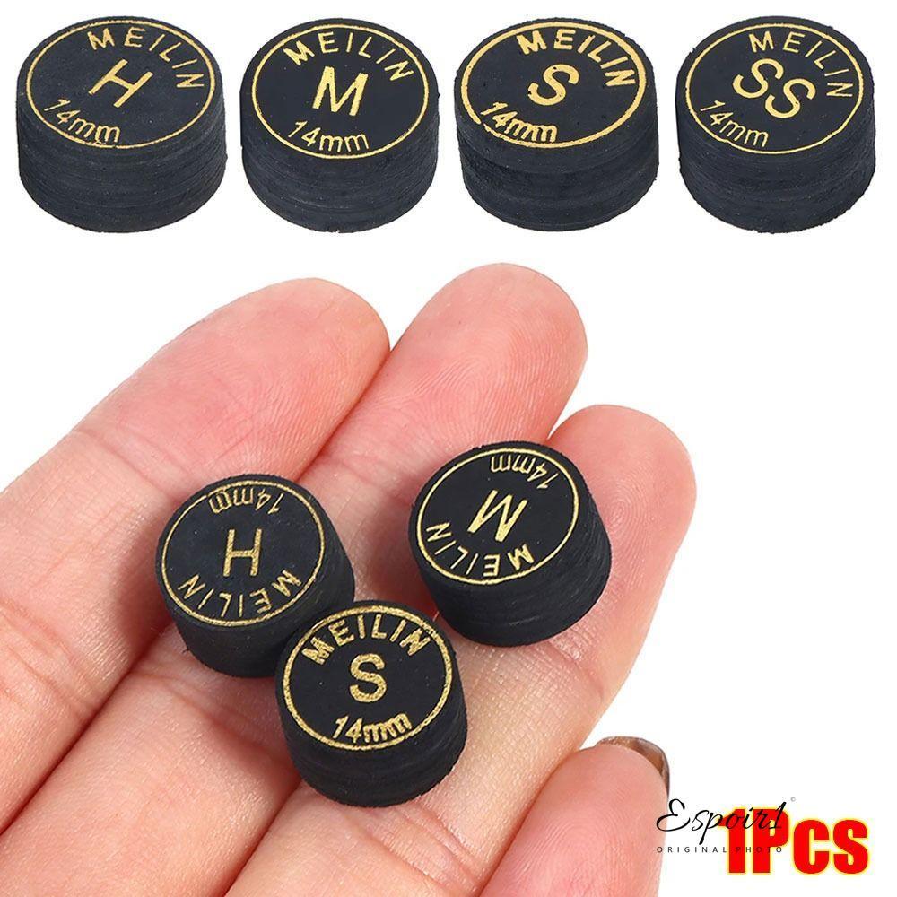ESPOIR1 1 Cái Đầu Cue Billards, Đầu Billards H / M / S / SS 14mm, Phụ kiện sửa chữa cực Snooker Pool