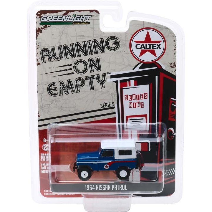 GreenLight 1: 64 1964 Nissan Patrol caltex Gards Patrol Jeep