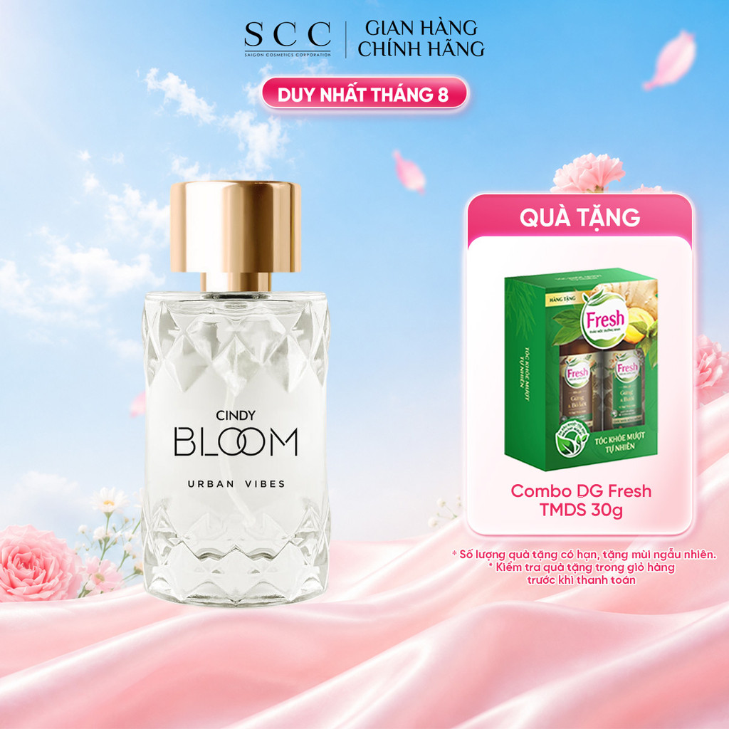 Nước Hoa Nữ CINDY BLOOM Urban Vibes Hương Tự Tin Cuốn Hút 30ml
